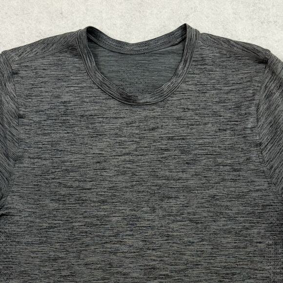 Lululemon Men’s Metal Vent Tech T Shirt Grey Crew Tee Medium Lightweight - Picture 8 of 10
